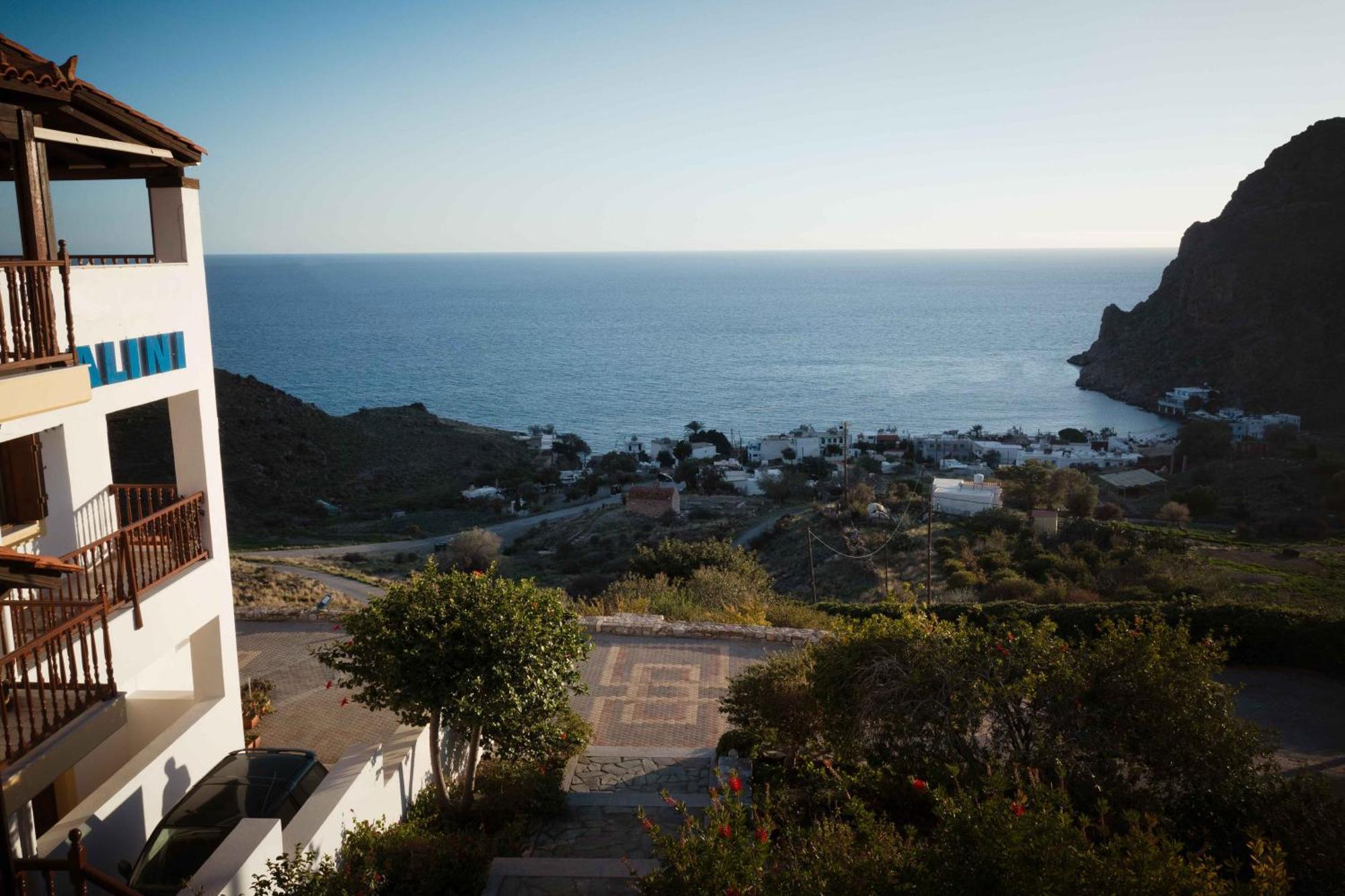 Galini Apartments Léntas エクステリア 写真