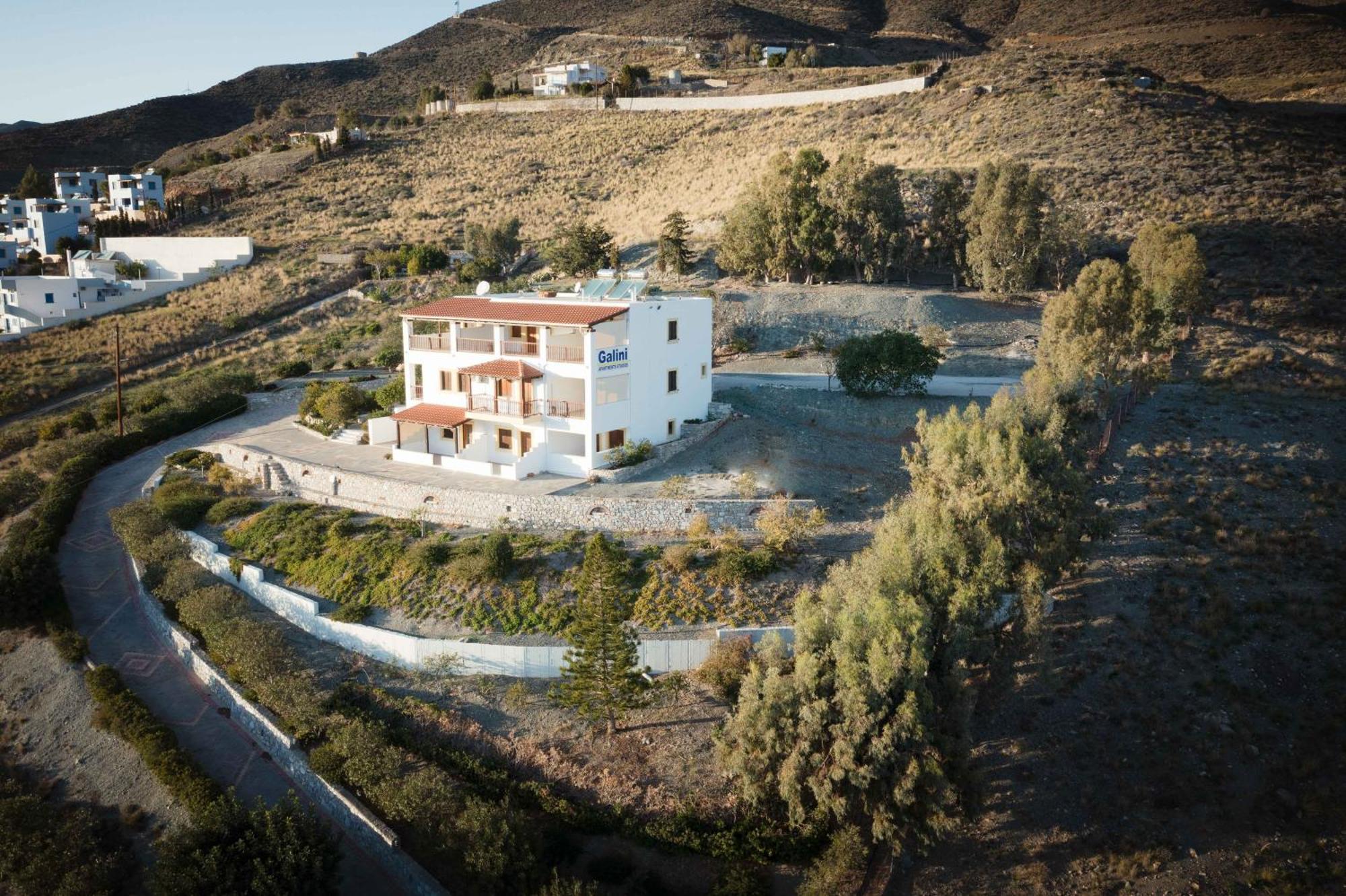 Galini Apartments Léntas エクステリア 写真