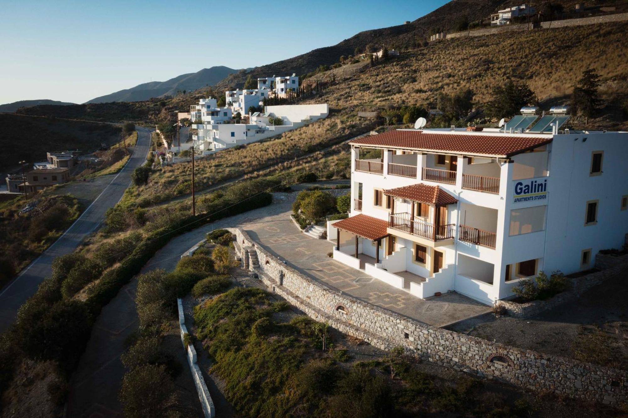 Galini Apartments Léntas エクステリア 写真
